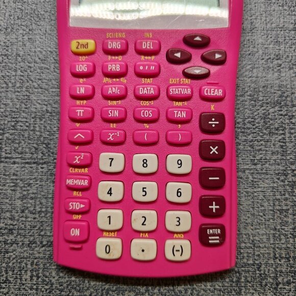Texas Instruments TI-30X IIS Fundamental Scientific Calculator - Pink - Picture 3 of 4